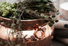 Vintage Inspired Copper Cauldron Pot